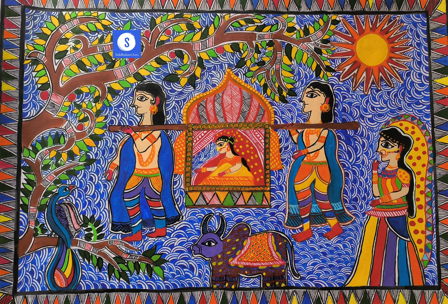 Madhubani painting -8