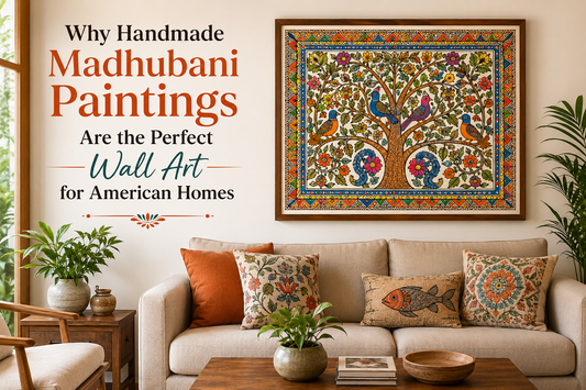Why Handmade Madhubani Paintings Are the Perfect Wall Art for American Homes