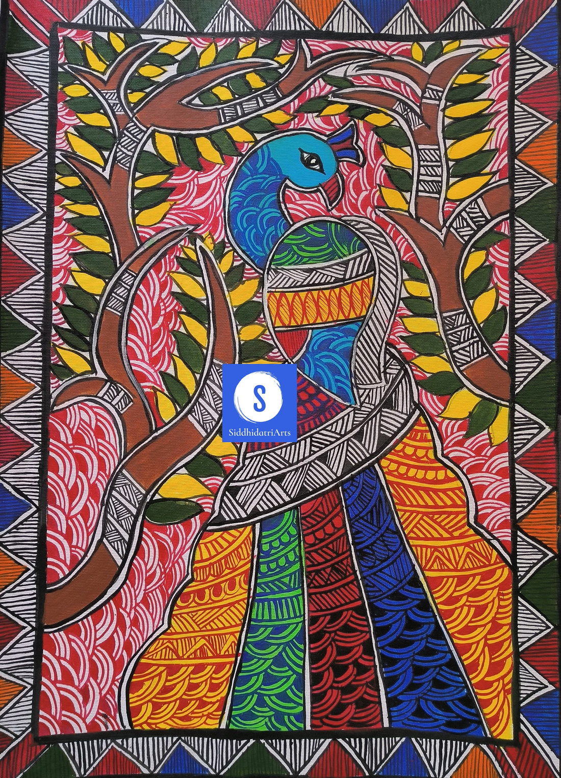 🎨 Mithila Painting: A Beautiful Tradition of Indian Folk Art