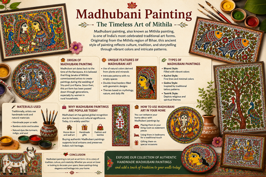🎨 Madhubani Painting: The Timeless Art of Mithila
