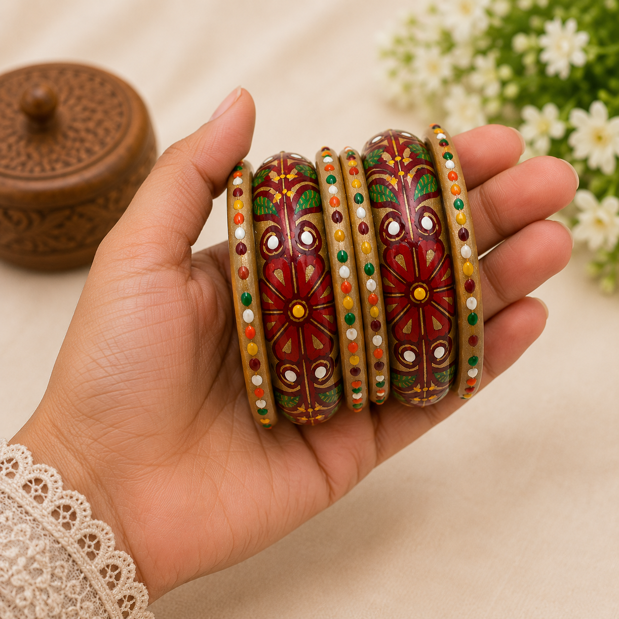 Lakh Bangle Churi (Lahthi/Lac ki Churiya) CH003