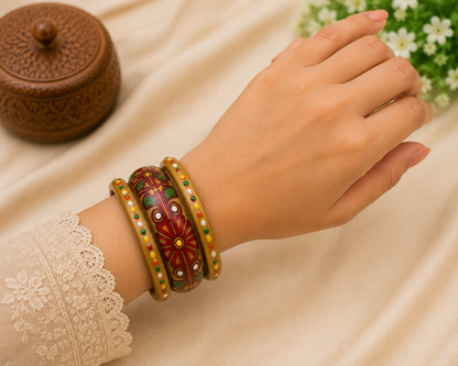Lakh Bangle Churi (Lahthi/Lac ki Churiya) CH003