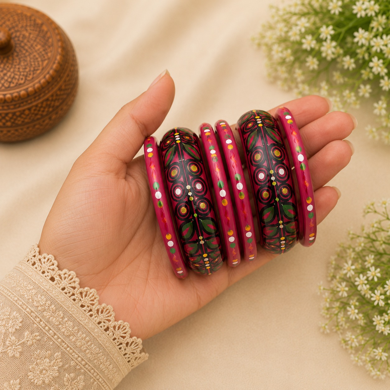 Lakh Bangle (Lahthi/Lac ki Churiya) CH005