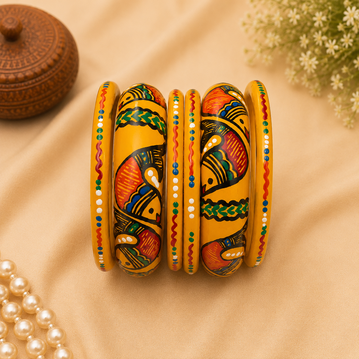 Lakh Bangle Chuda (Lahthi/Lac ki Churiya) CH006
